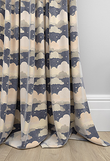 Cloudy Cosmos, Twinkle Grey - Made to Measure Curtains